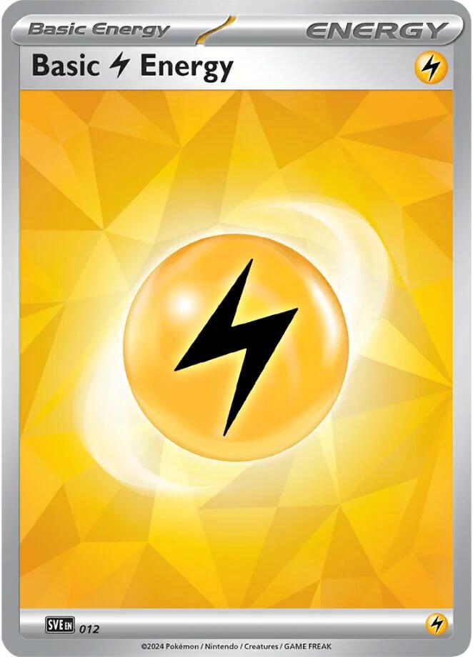 Basic Lightning Energy (012) [Scarlet & Violet: Stellar Crown] | GnG Games