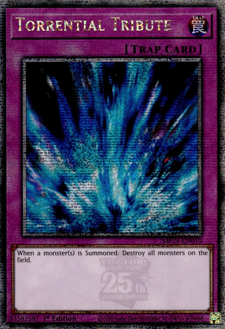 Torrential Tribute [MP24-EN010] Quarter Century Secret Rare | GnG Games