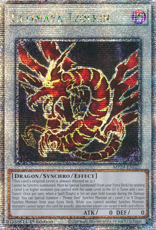 Ultimaya Tzolkin [MP24-EN027] Quarter Century Secret Rare | GnG Games