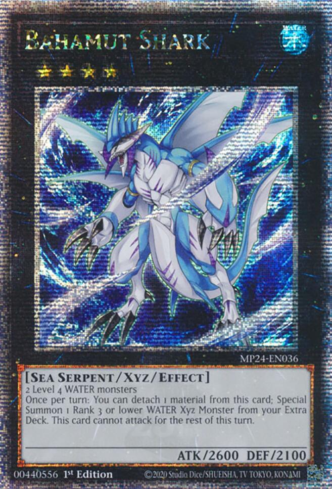 Bahamut Shark [MP24-EN036] Quarter Century Secret Rare | GnG Games