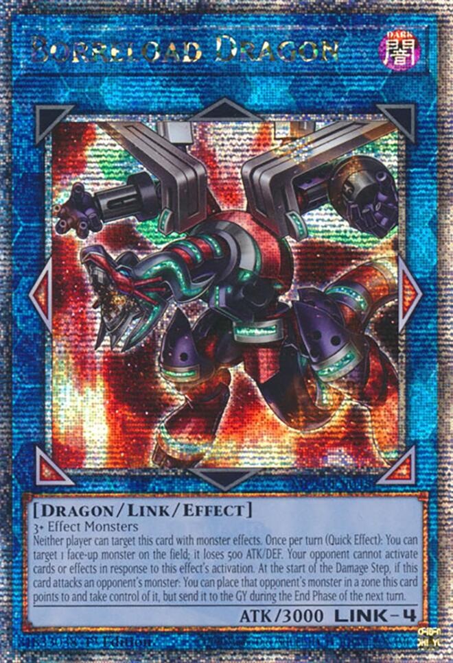 Borreload Dragon (Alternate Art) [MP24-EN048] Quarter Century Secret Rare | GnG Games