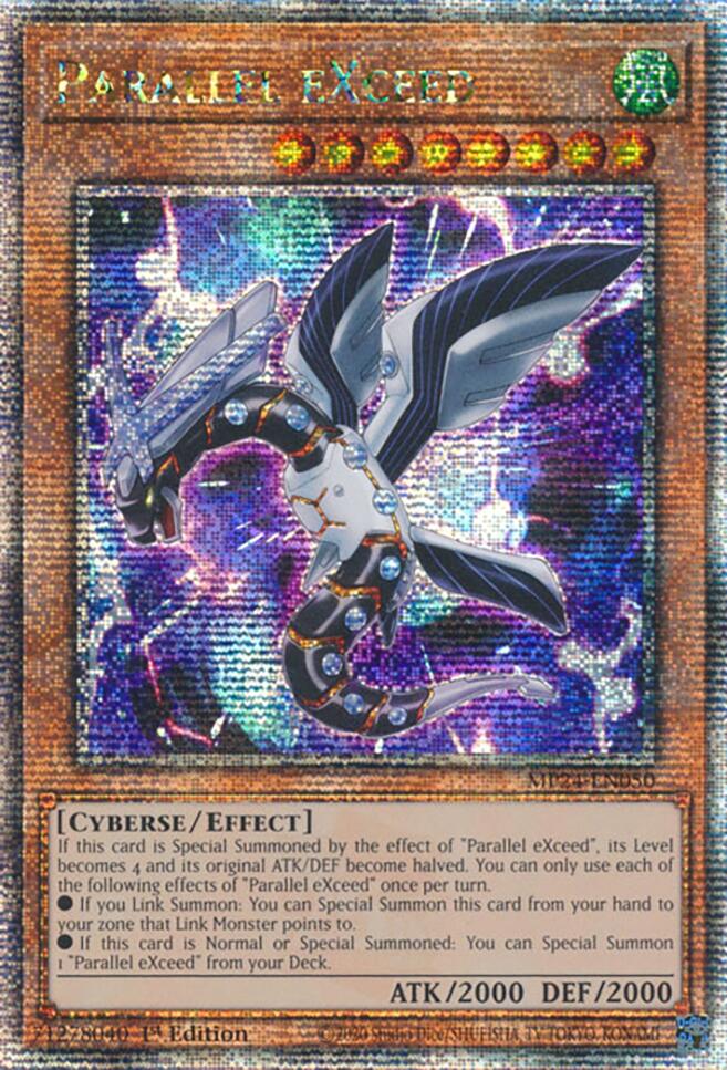 Parallel eXceed [MP24-EN050] Quarter Century Secret Rare | GnG Games