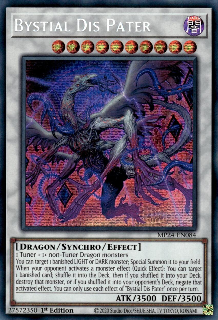 Bystial Dis Pater [MP24-EN084] Prismatic Secret Rare | GnG Games