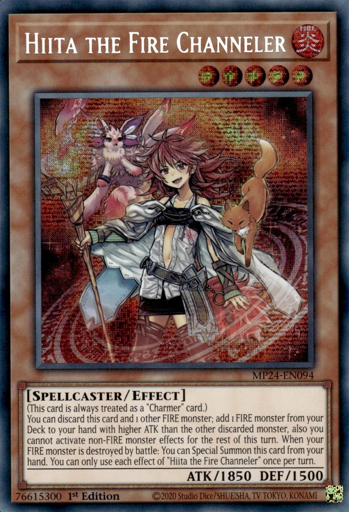 Hiita the Fire Channeler [MP24-EN094] Prismatic Secret Rare | GnG Games