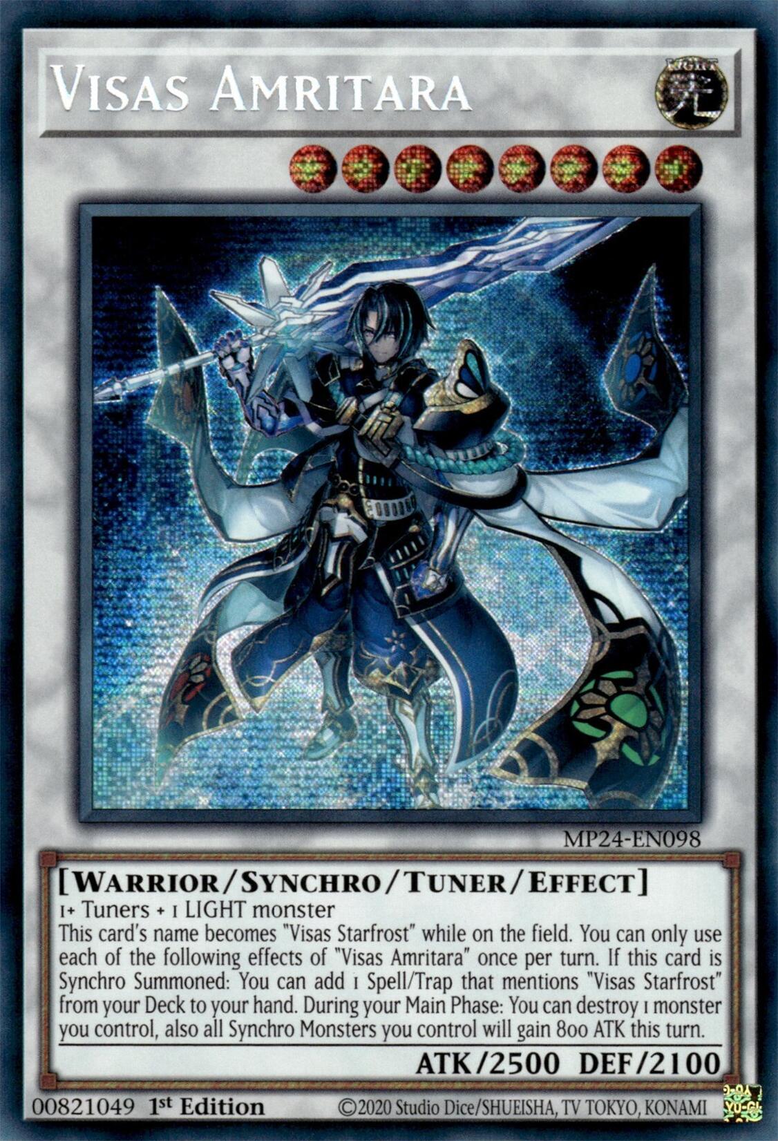 Visas Amritara [MP24-EN098] Prismatic Secret Rare | GnG Games