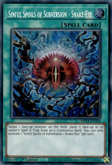 Sinful Spoils of Subversion - Snake-Eye [MP24-EN104] Prismatic Secret Rare | GnG Games