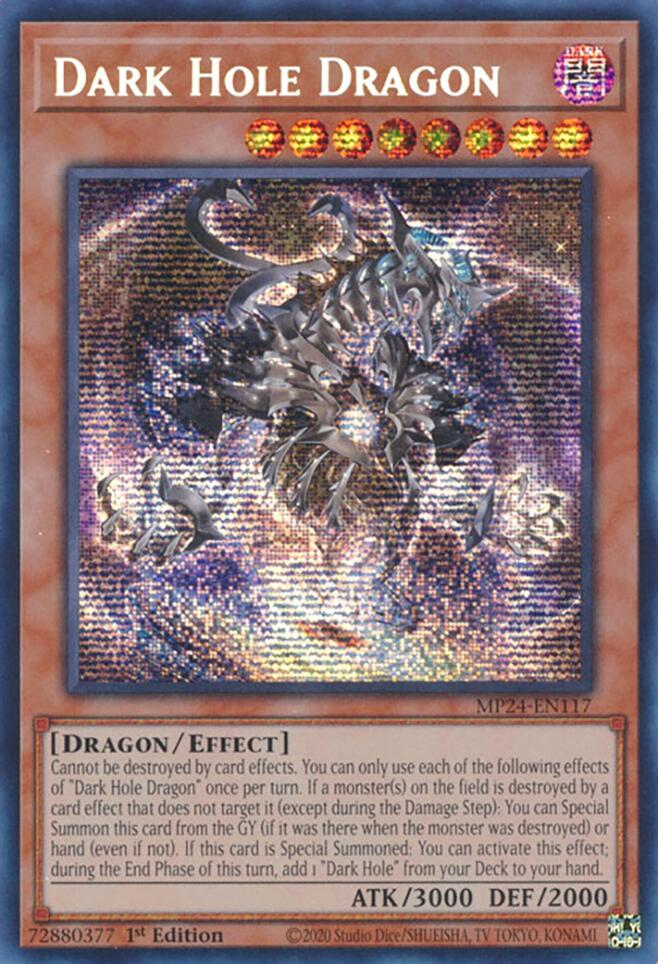 Dark Hole Dragon [MP24-EN117] Prismatic Secret Rare | GnG Games