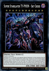 Super Starslayer TY-PHON - Sky Crisis [MP24-EN119] Prismatic Secret Rare | GnG Games