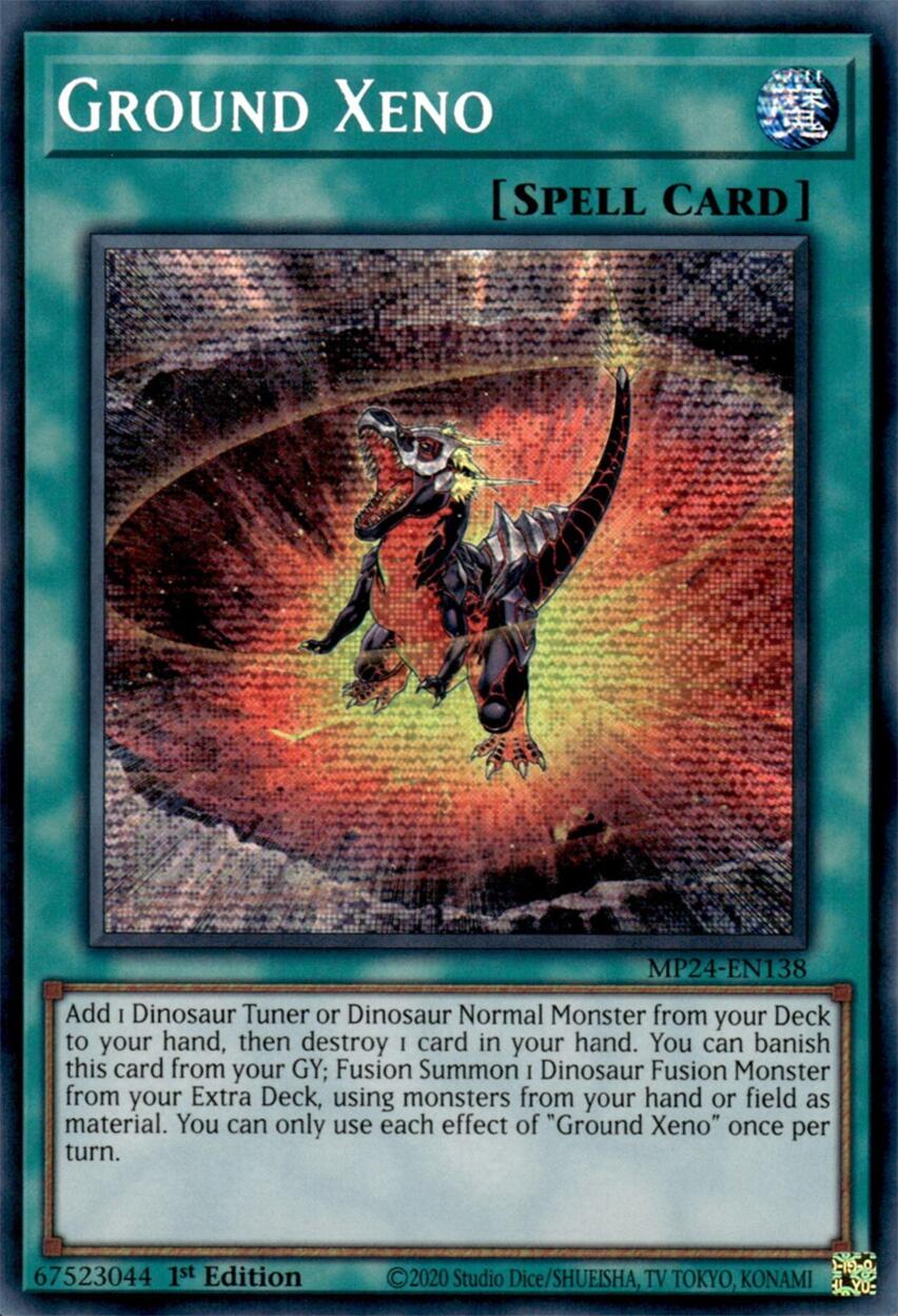 Ground Xeno [MP24-EN138] Prismatic Secret Rare | GnG Games