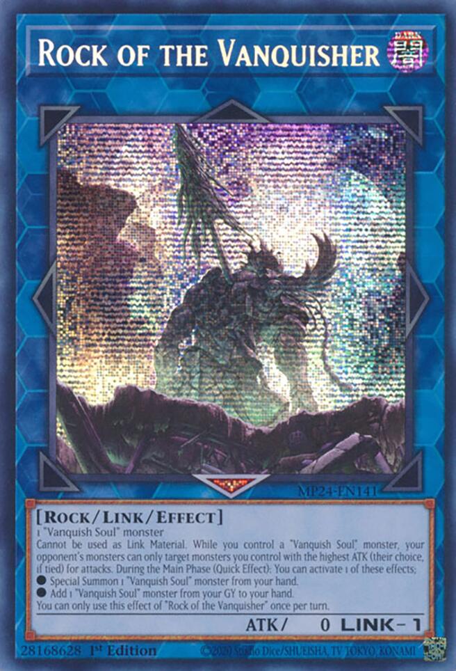 Rock of the Vanquisher [MP24-EN141] Prismatic Secret Rare | GnG Games