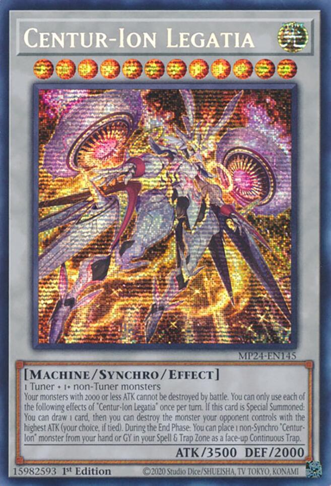 Centur-Ion Legatia [MP24-EN145] Prismatic Secret Rare | GnG Games