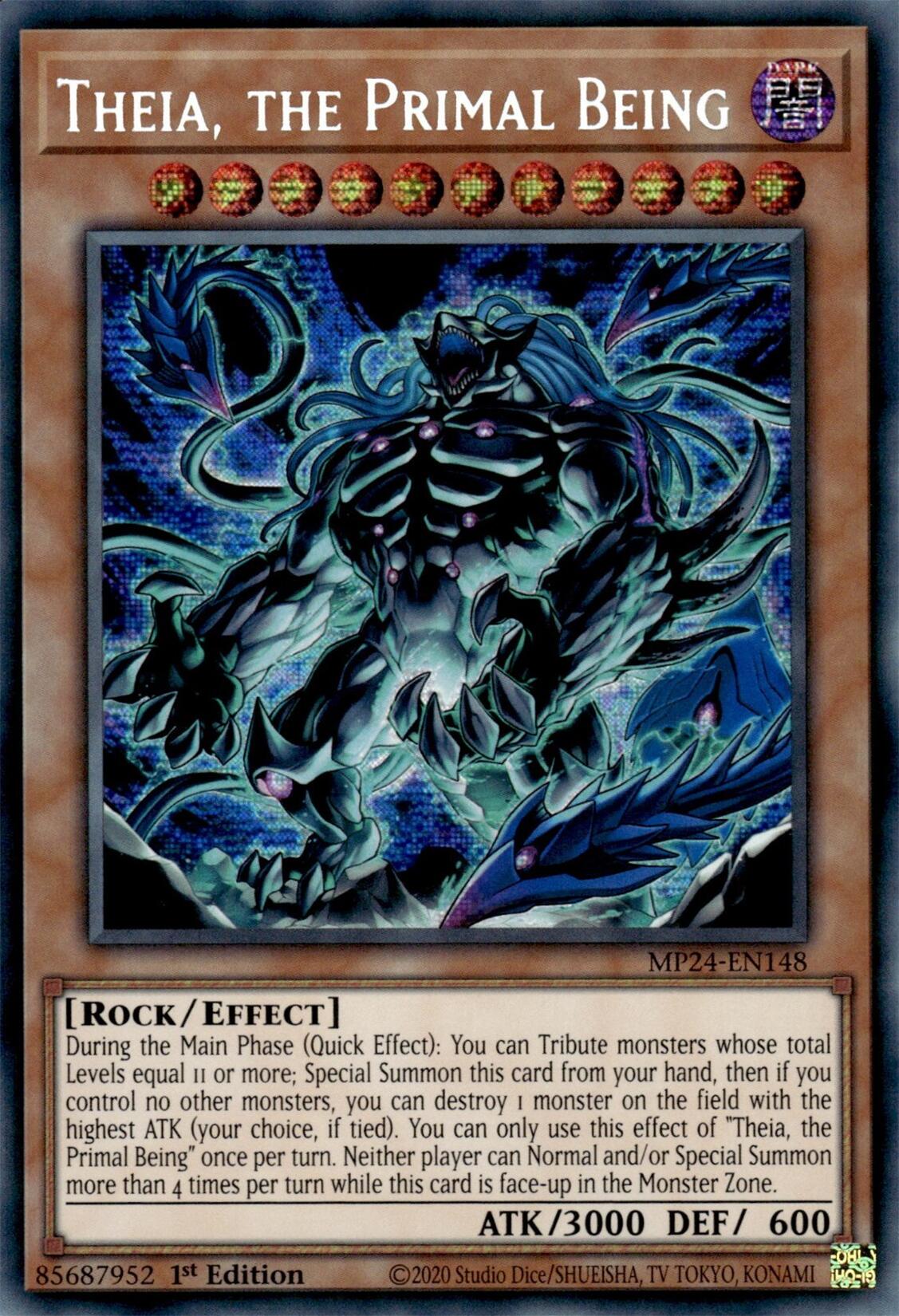 Theia, the Primal Being [MP24-EN148] Prismatic Secret Rare | GnG Games