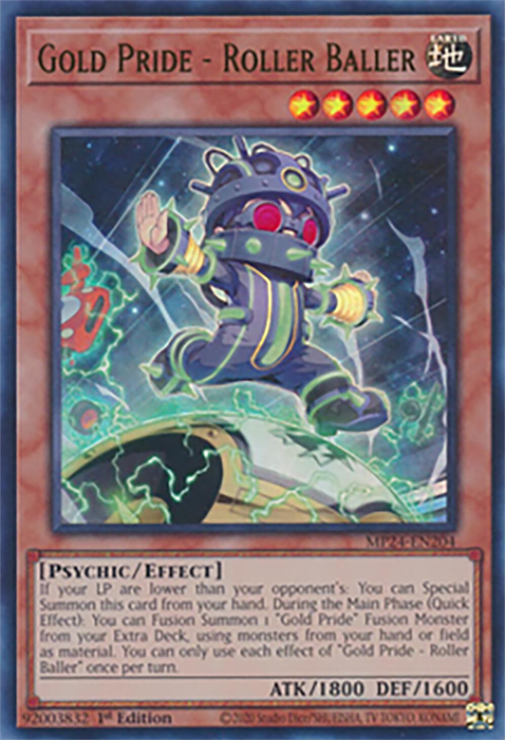 Gold Pride - Roller Baller [MP24-EN204] Ultra Rare | GnG Games