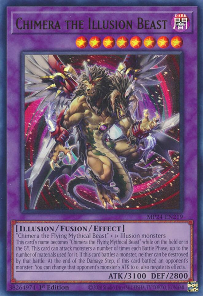 Chimera the Illusion Beast [MP24-EN219] Ultra Rare | GnG Games