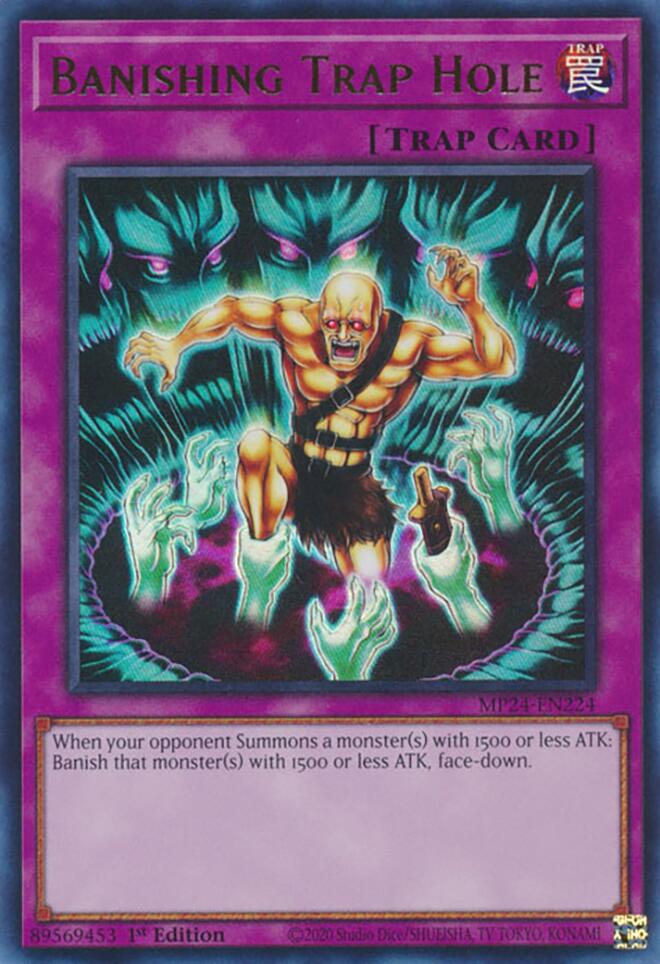 Banishing Trap Hole [MP24-EN224] Ultra Rare | GnG Games