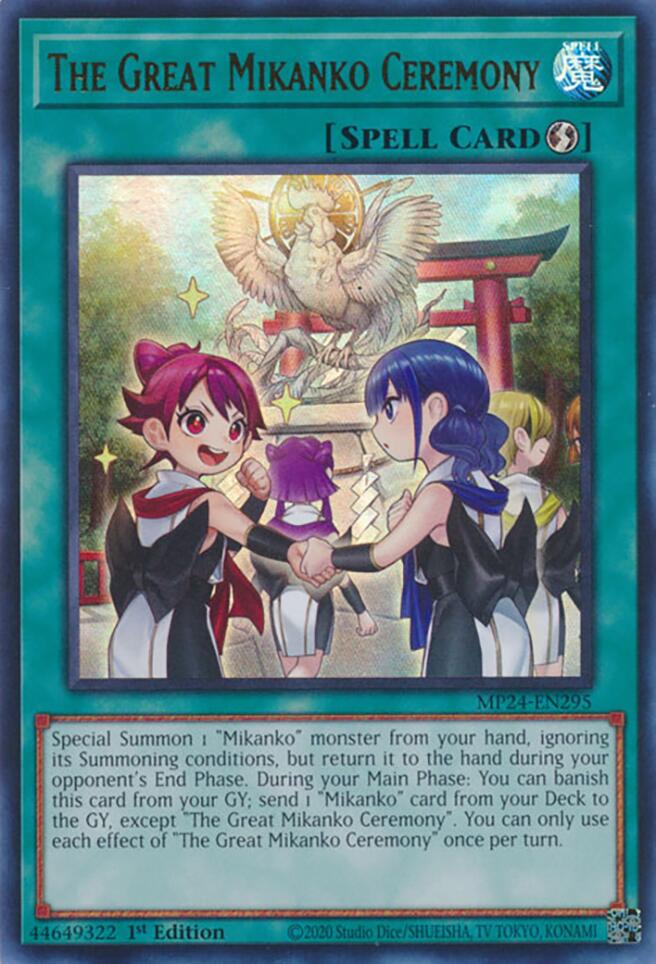 The Great Mikanko Ceremony [MP24-EN295] Ultra Rare | GnG Games
