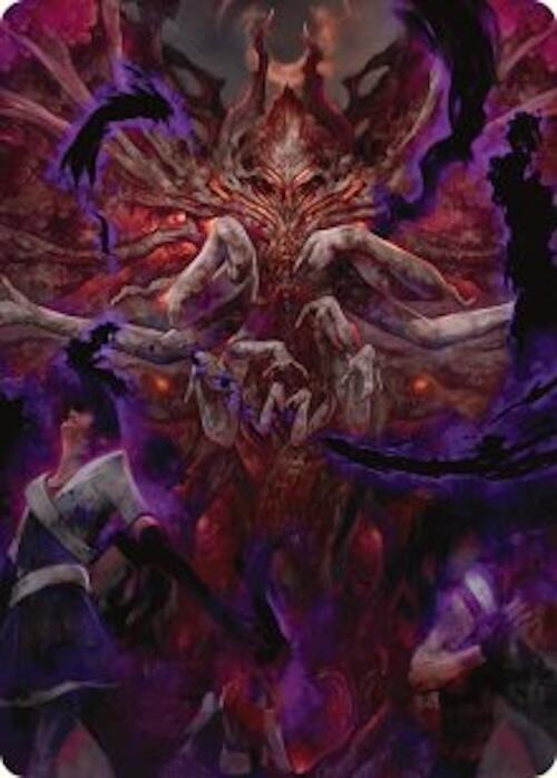 Damnation Art Card [Duskmourn: House of Horror Art Series] | GnG Games