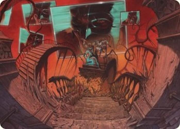 Let's Play a Game Art Card [Duskmourn: House of Horror Art Series] | GnG Games