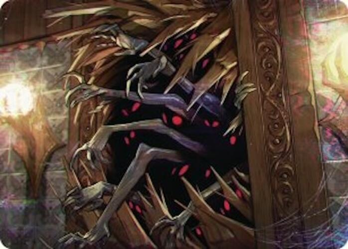 Withering Torment Art Card [Duskmourn: House of Horror Art Series] | GnG Games