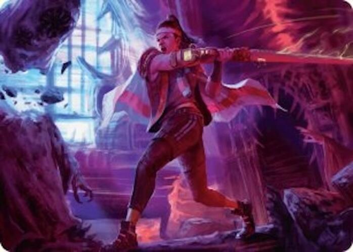 Diversion Specialist Art Card [Duskmourn: House of Horror Art Series] | GnG Games