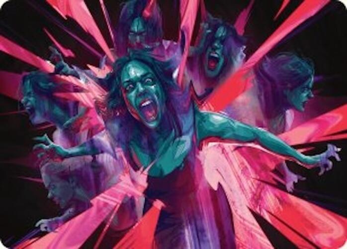 Waltz of Rage Art Card [Duskmourn: House of Horror Art Series] | GnG Games