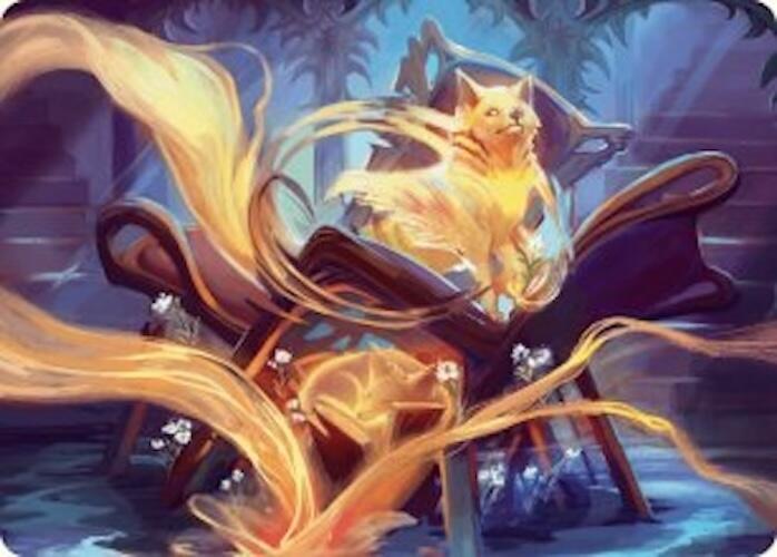 Inquisitive Glimmer Art Card [Duskmourn: House of Horror Art Series] | GnG Games