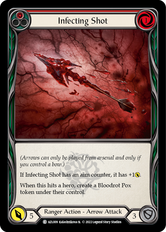 Infecting Shot (Red) [AZL009] (Outsiders Azalea Blitz Deck) | GnG Games