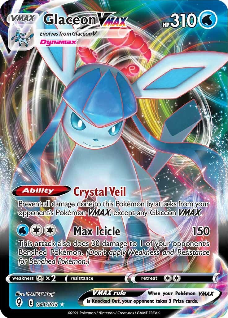 Glaceon VMAX (041/203) [Sword & Shield: Evolving Skies] | GnG Games