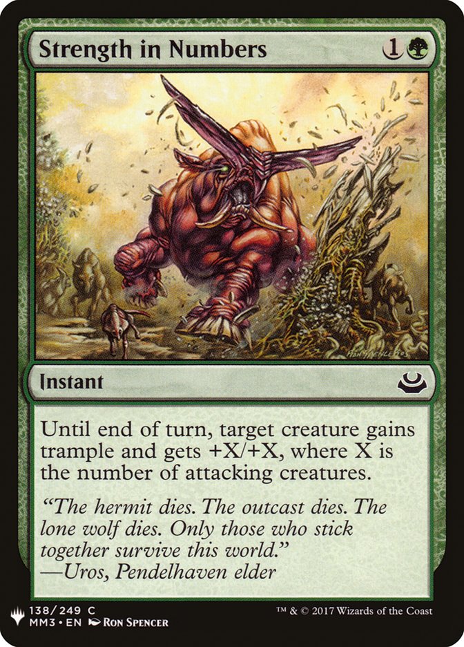 Strength in Numbers [Mystery Booster] | GnG Games