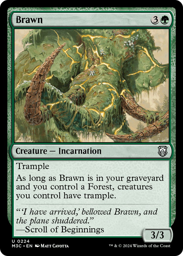 Brawn [Modern Horizons 3 Commander] | GnG Games