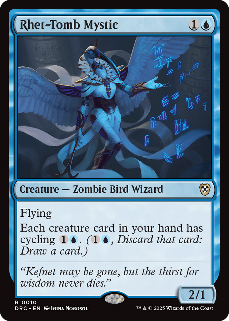 Rhet-Tomb Mystic [Aetherdrift Commander] | GnG Games
