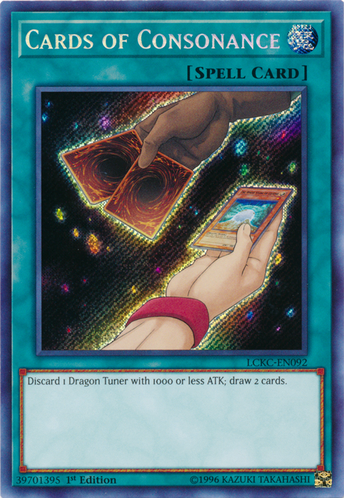 Cards of Consonance [LCKC-EN092] Secret Rare | GnG Games