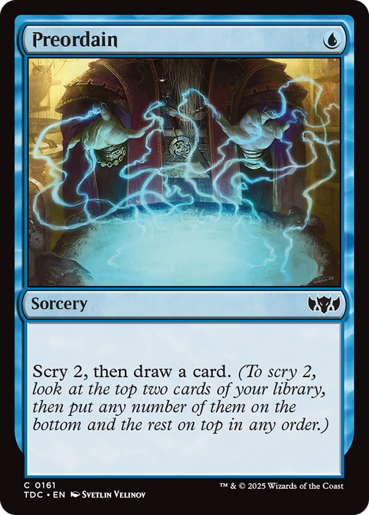 Preordain [Tarkir: Dragonstorm Commander] | GnG Games