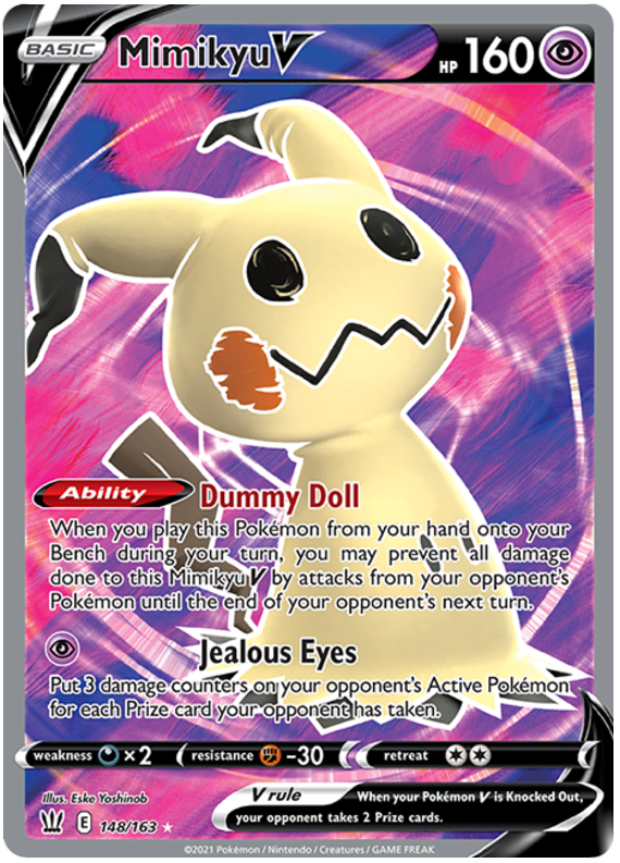 Mimikyu V (148/163) [Sword & Shield: Battle Styles] | GnG Games