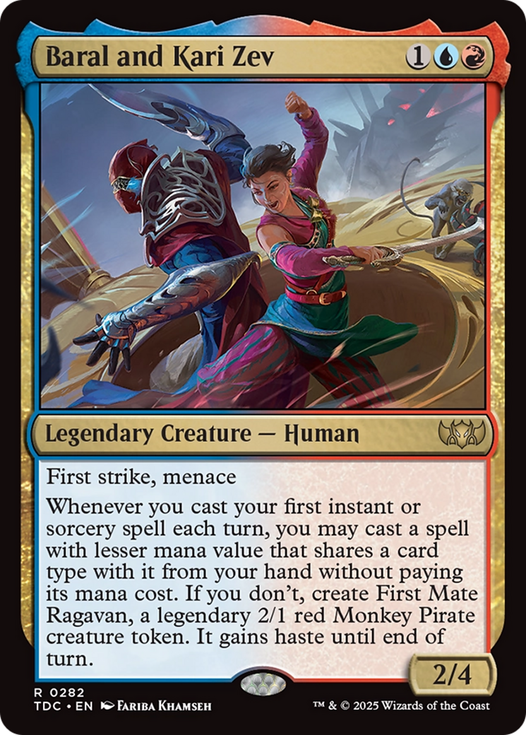 Baral and Kari Zev [Tarkir: Dragonstorm Commander] | GnG Games