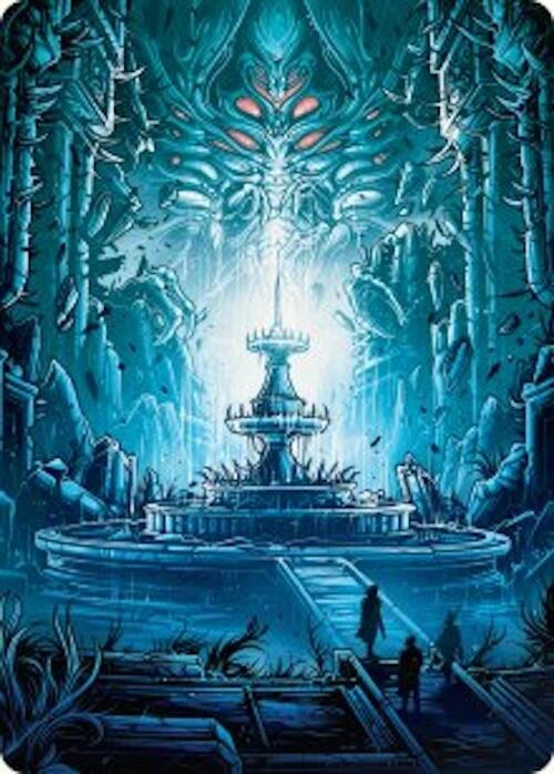 Island Art Card [Duskmourn: House of Horror Art Series] | GnG Games
