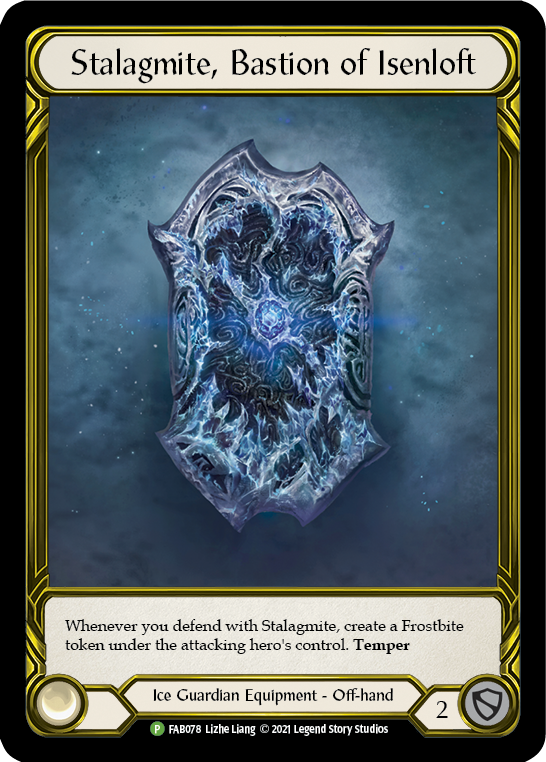 Stalagmite, Bastion of Isenloft (Golden) [FAB078] (Promo)  Cold Foil | GnG Games