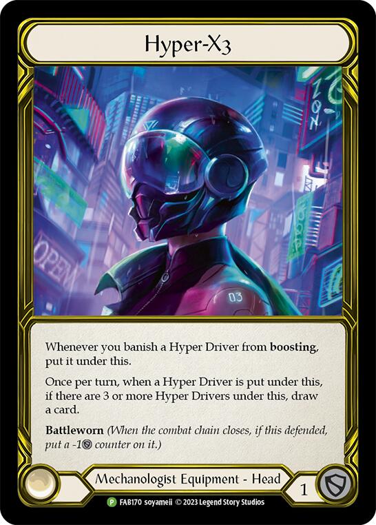 Hyper-X3 [FAB170] (Promo)  Cold Foil | GnG Games