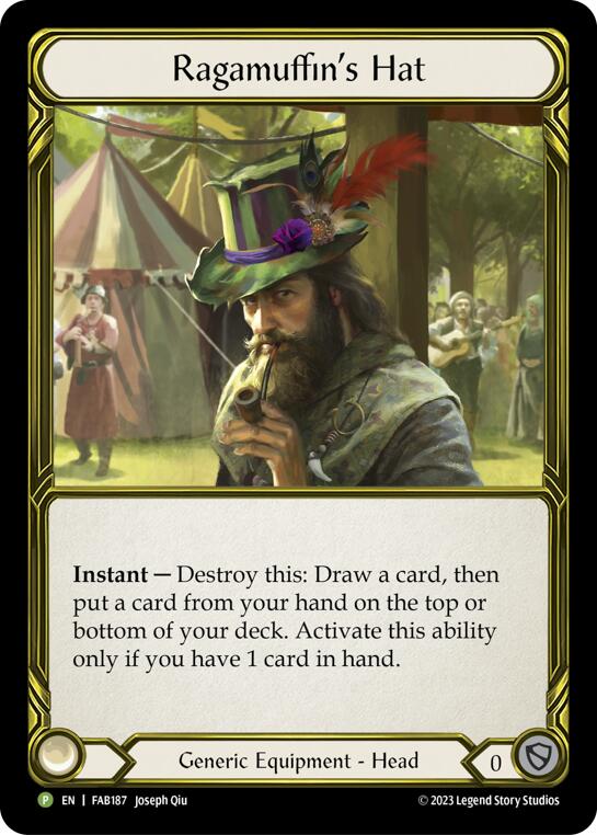 Ragamuffin's Hat [FAB187] (Promo)  Cold Foil | GnG Games