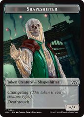 Shapeshifter // Insect (0022) Double-Sided Token [Duskmourn: House of Horror Commander Tokens] | GnG Games
