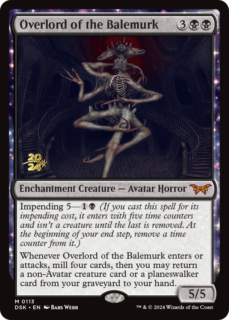 Overlord of the Balemurk [Duskmourn: House of Horror Prerelease Promos] | GnG Games