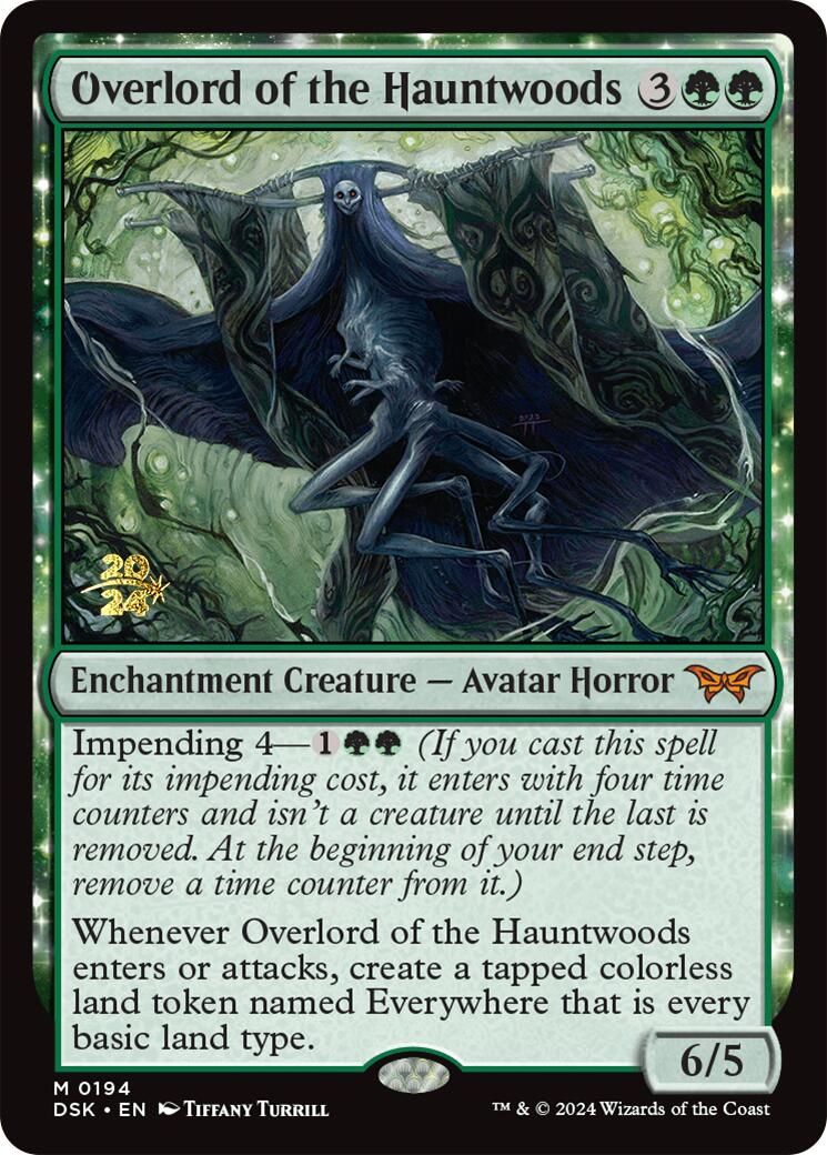 Overlord of the Hauntwoods [Duskmourn: House of Horror Prerelease Promos] | GnG Games