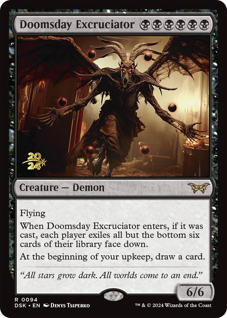 Doomsday Excruciator [Duskmourn: House of Horror Prerelease Promos] | GnG Games