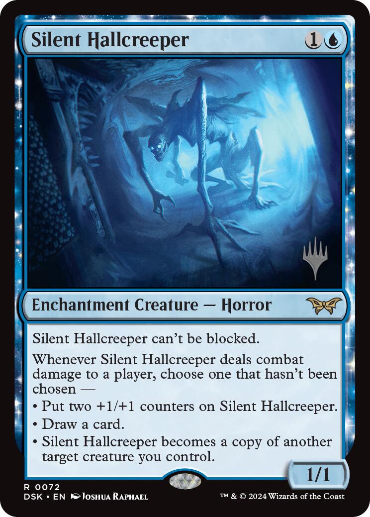 Silent Hallcreeper [Duskmourn: House of Horror Promos] | GnG Games