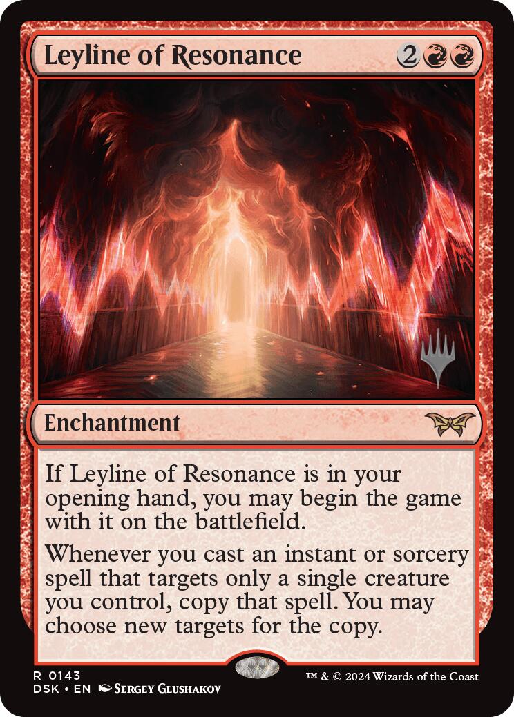 Leyline of Resonance (Promo Pack) [Duskmourn: House of Horror Promos] | GnG Games