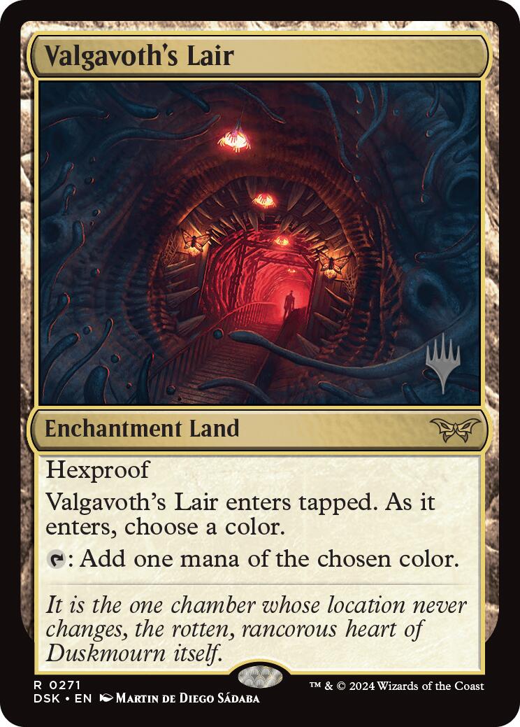 Valgavoth's Lair [Duskmourn: House of Horror Promos] | GnG Games