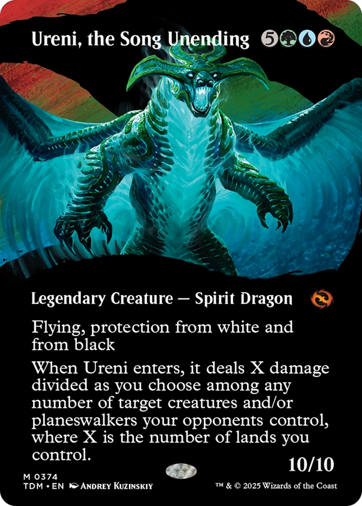 Ureni, the Song Unending (Borderless) [Tarkir: Dragonstorm] | GnG Games