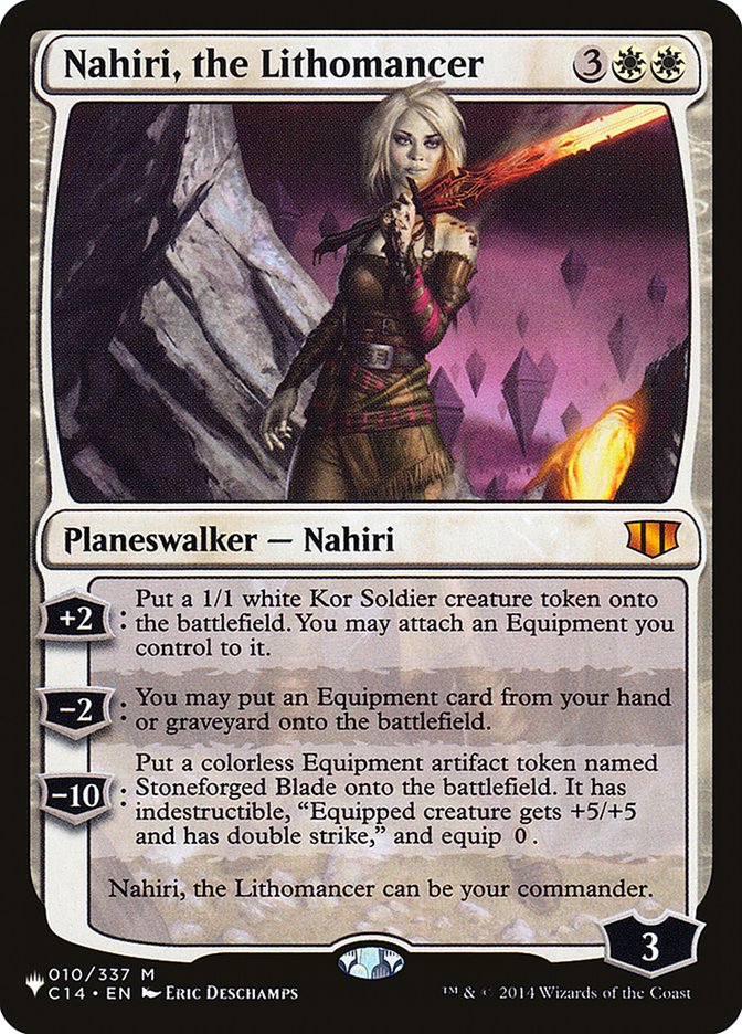 Nahiri, the Lithomancer [The List] | GnG Games