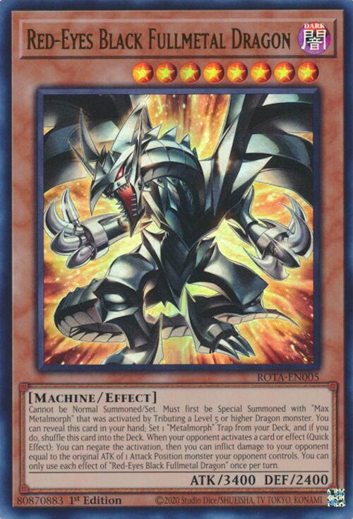 Red-Eyes Black Fullmetal Dragon [ROTA-EN005] Ultra Rare | GnG Games