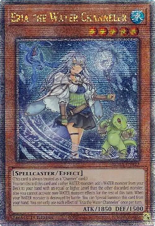Eria the Water Channeler (Quarter Century Secret Rare) [ROTA-EN023] Quarter Century Secret Rare | GnG Games